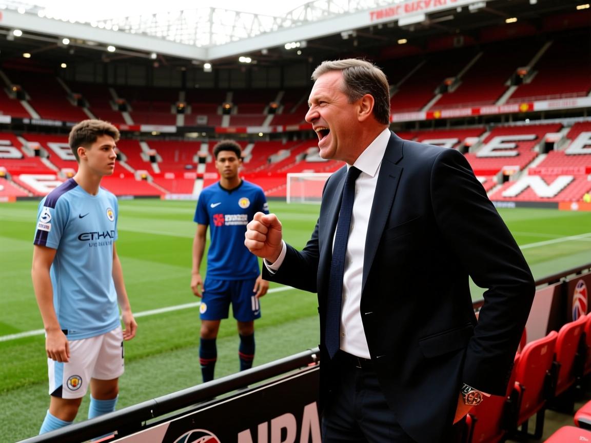 比赛日：曼联5轮1胜阿莫林开撕U21主帅带蓝军绝平曼城