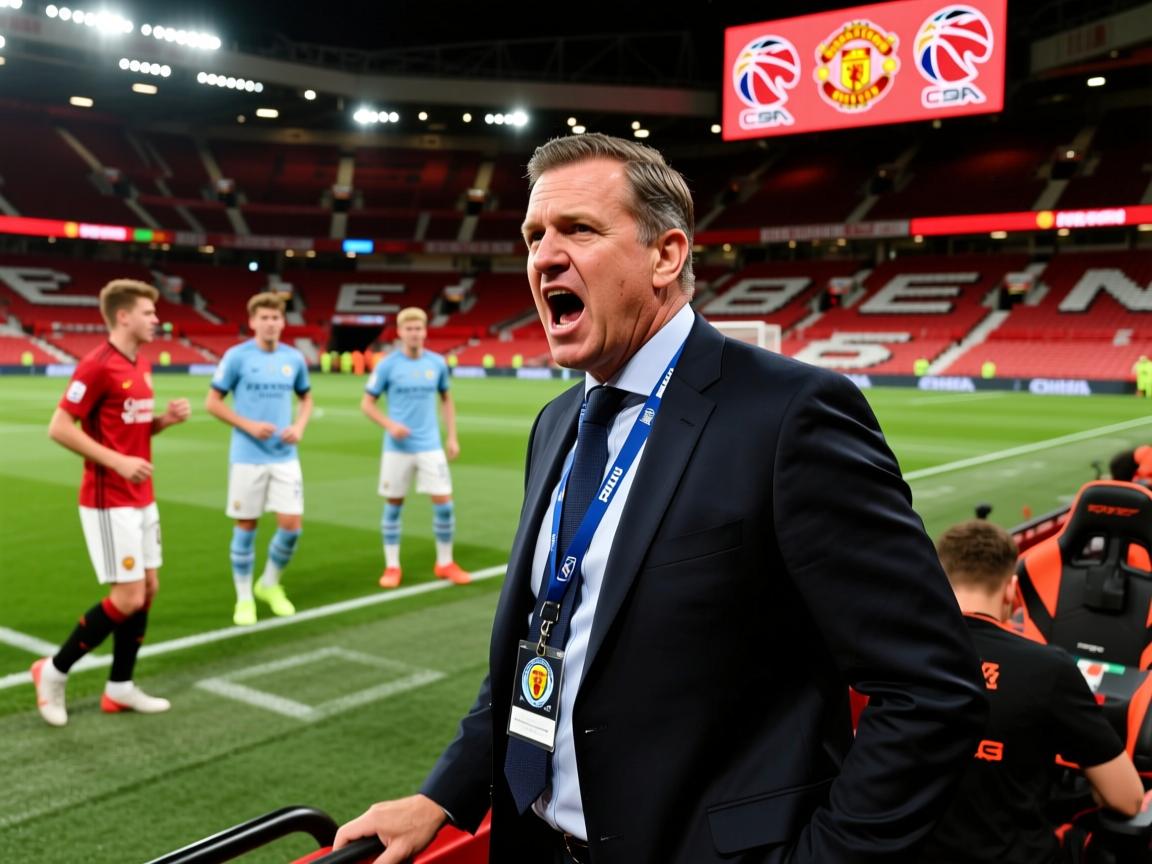 比赛日：曼联5轮1胜阿莫林开撕U21主帅带蓝军绝平曼城  第3张